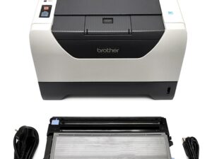 Brother HL-5340D, (10-30K), pełen toner 100%, kable