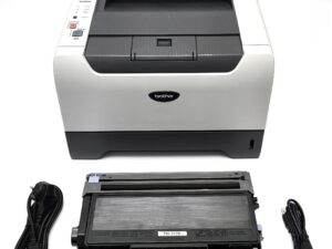 Brother HL-5240, (10-30K), pełen toner 100%, kable