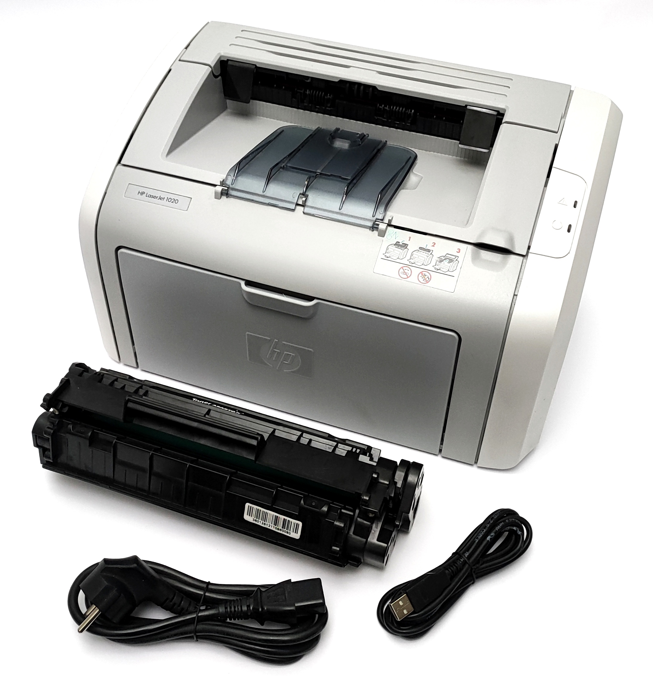 HP Laser Jet 1020, (10-30K), pełen toner 100%, kable - obrazek 6