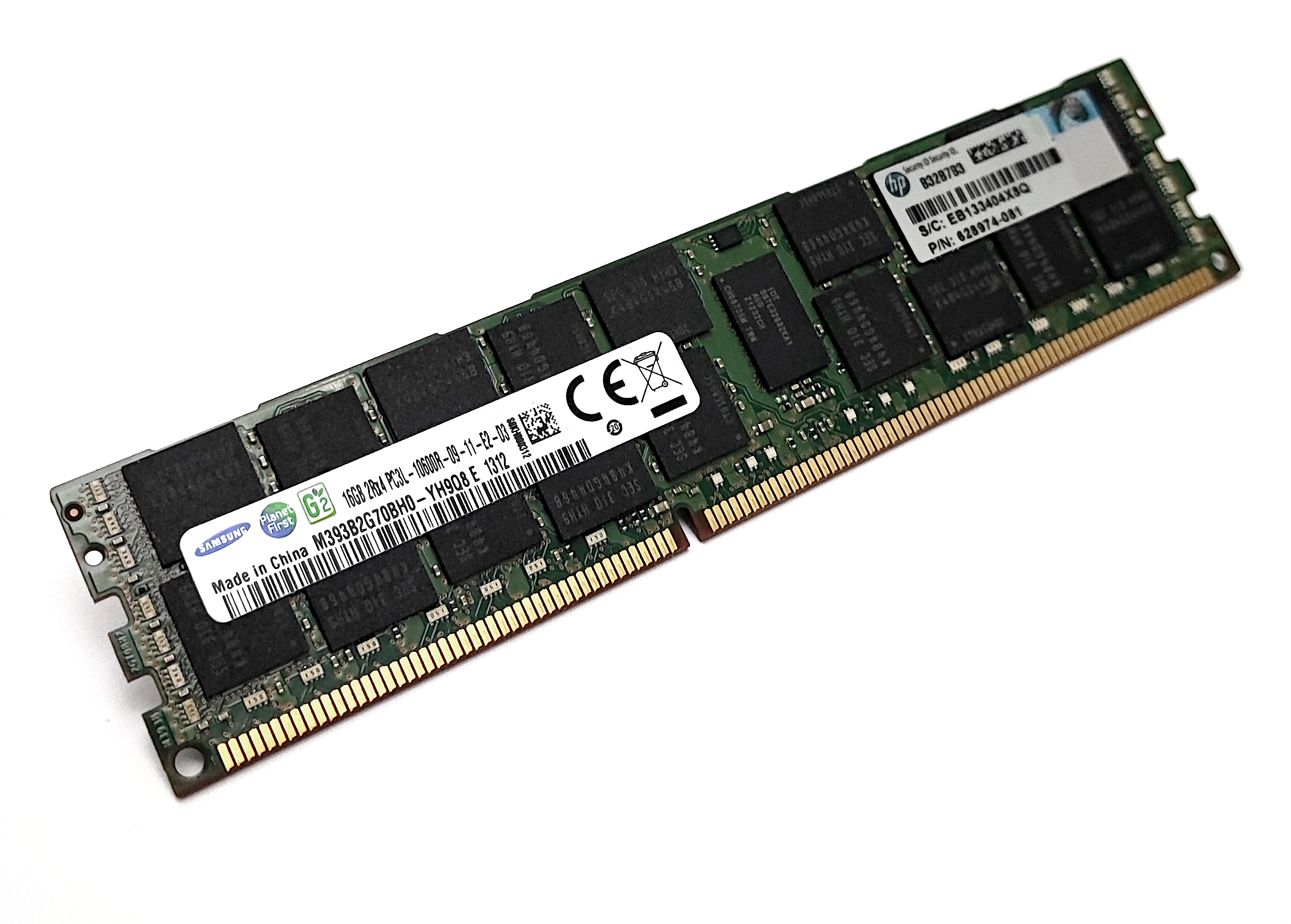 SERWEROWA (9-11-E2-D3) Samsung 16GB DDR3L, 1333Mhz, 2Rx4, M393B2G70BH0-YH9Q8