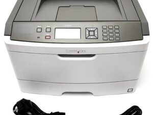 Lexmark E460dn (0-10K) dupleks, sieć, toner, kable