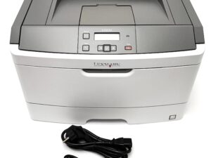 Lexmark E360dn (30-50K) dupleks, sieć, toner, kable