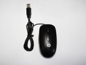 Mysz HP optyczna przewodowa czarna MYSZKA HP,FV