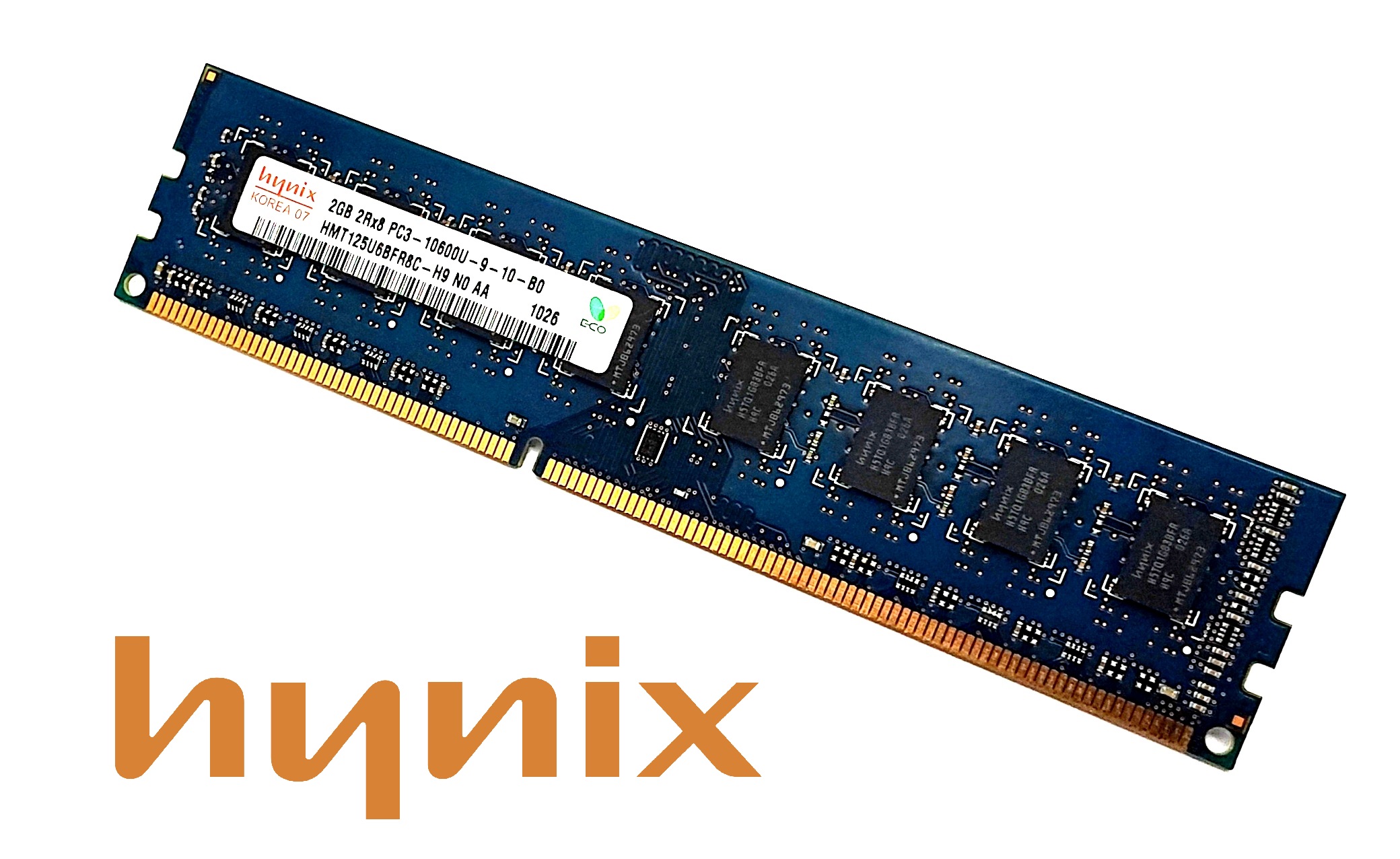 (9-10-B0) Hynix 2GB DDR3, 1333Mhz, 2Rx8, HMT125U6BFR8C-H9 - (komplet(10) - obrazek 6