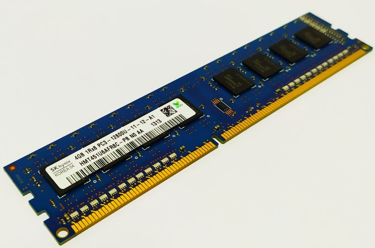 (11-12-A1) SK Hynix 4GB DDR3, 1600Mhz, 1Rx8, HMT451U6AFR8C-PB - (komplet(18) - obrazek 4
