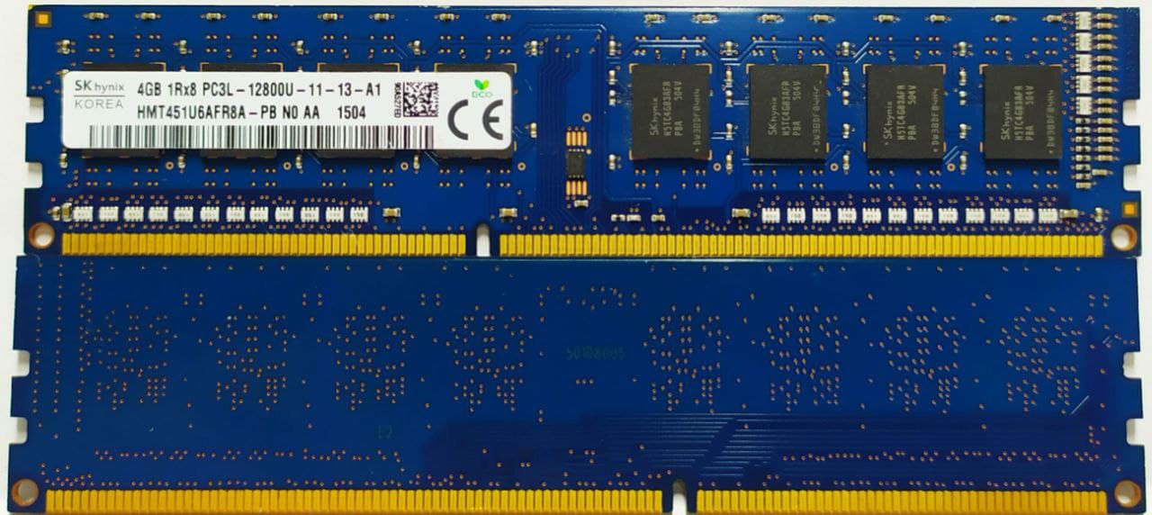 (11-13-A1) SK Hynix 4GB DDR3L, 1600Mhz, 1Rx8, HMT451U6AFR8A-PB - obrazek 3