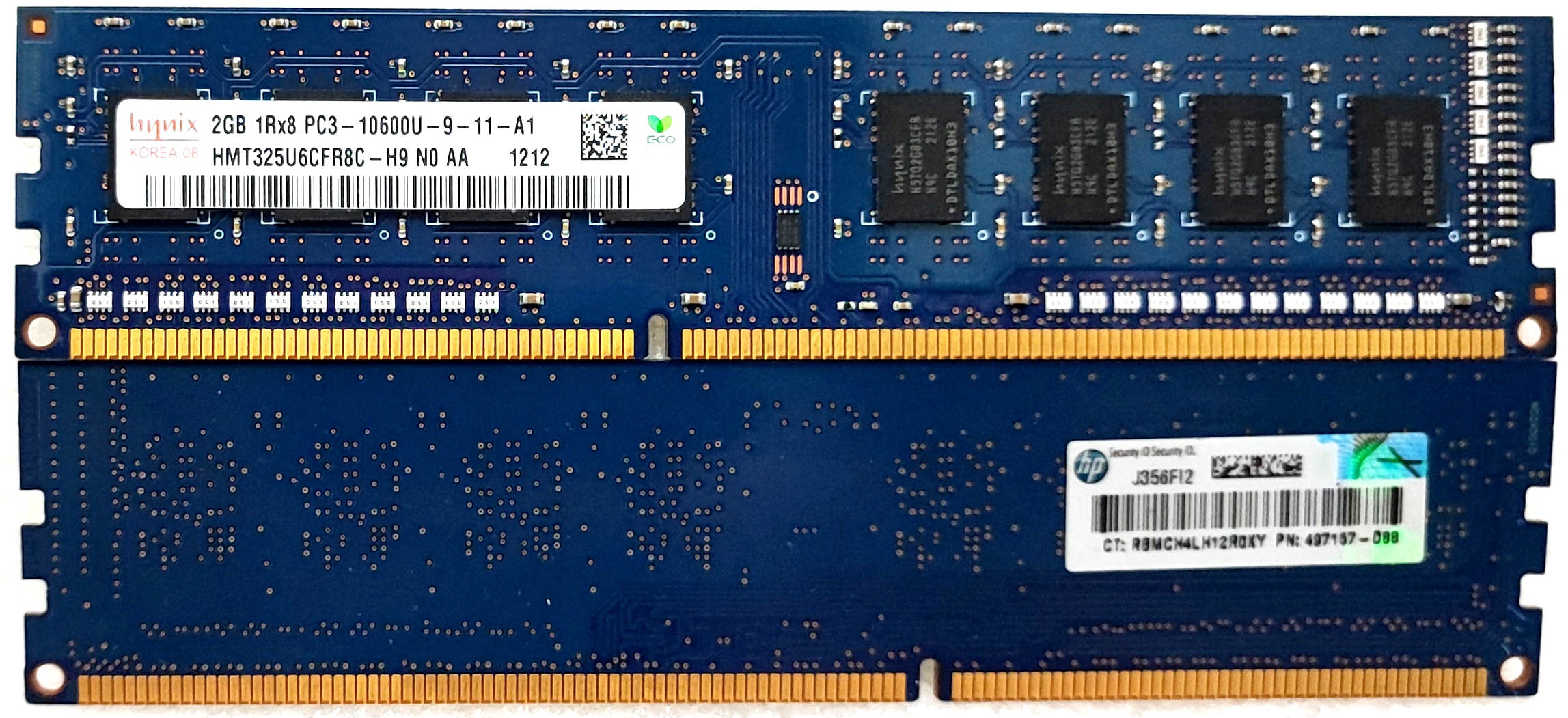(9-11-A1) Hynix 8GB(4x2GB) DDR3, 1333Mhz, 1Rx8, HMT325U6CFR8C-H9 - (komplet(9) - obrazek 3