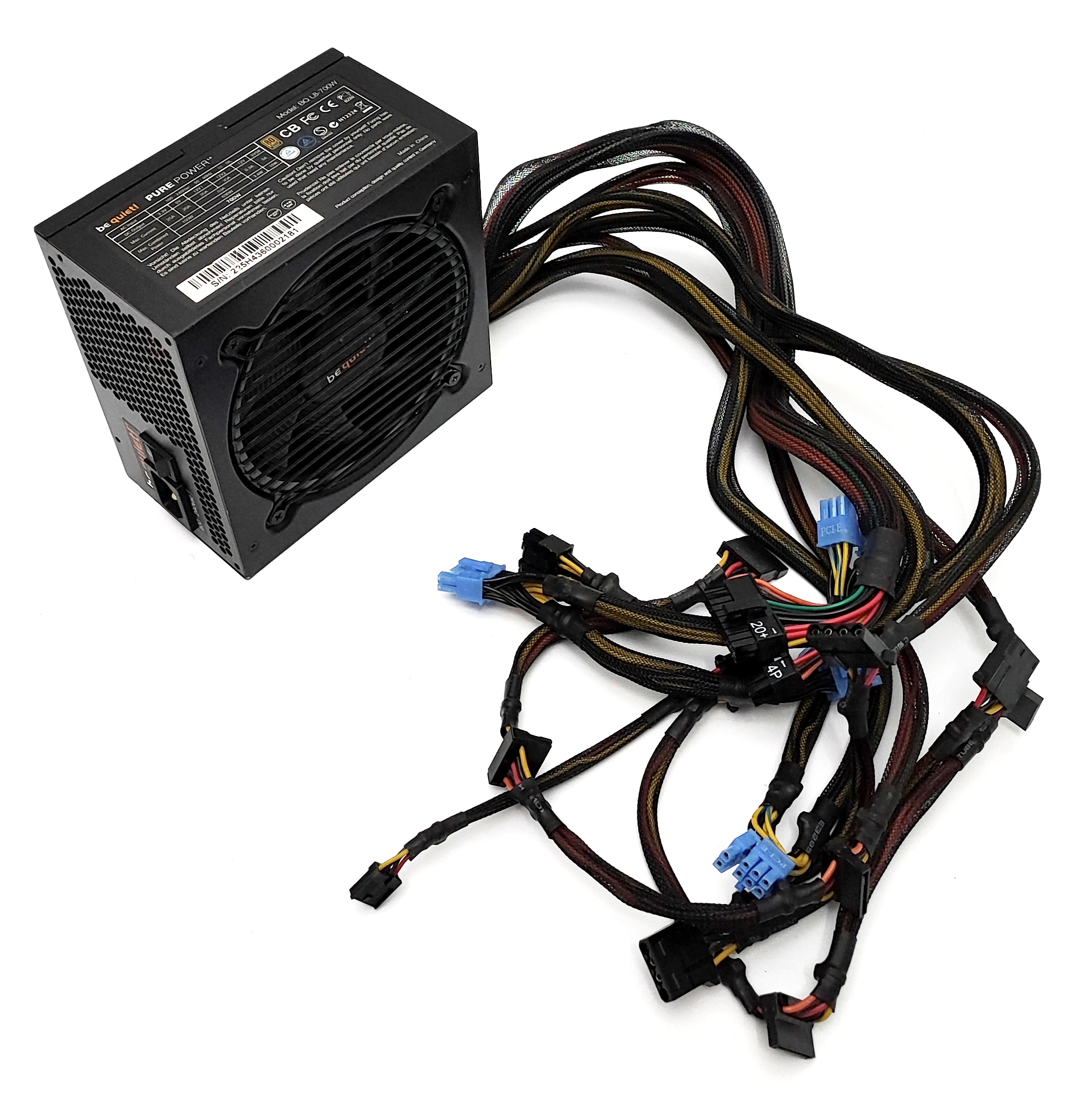 Zasilacz be quiet! Pure Power BQ L8-700W, 80 PLUS Bronze, 700W 20+4 ATX