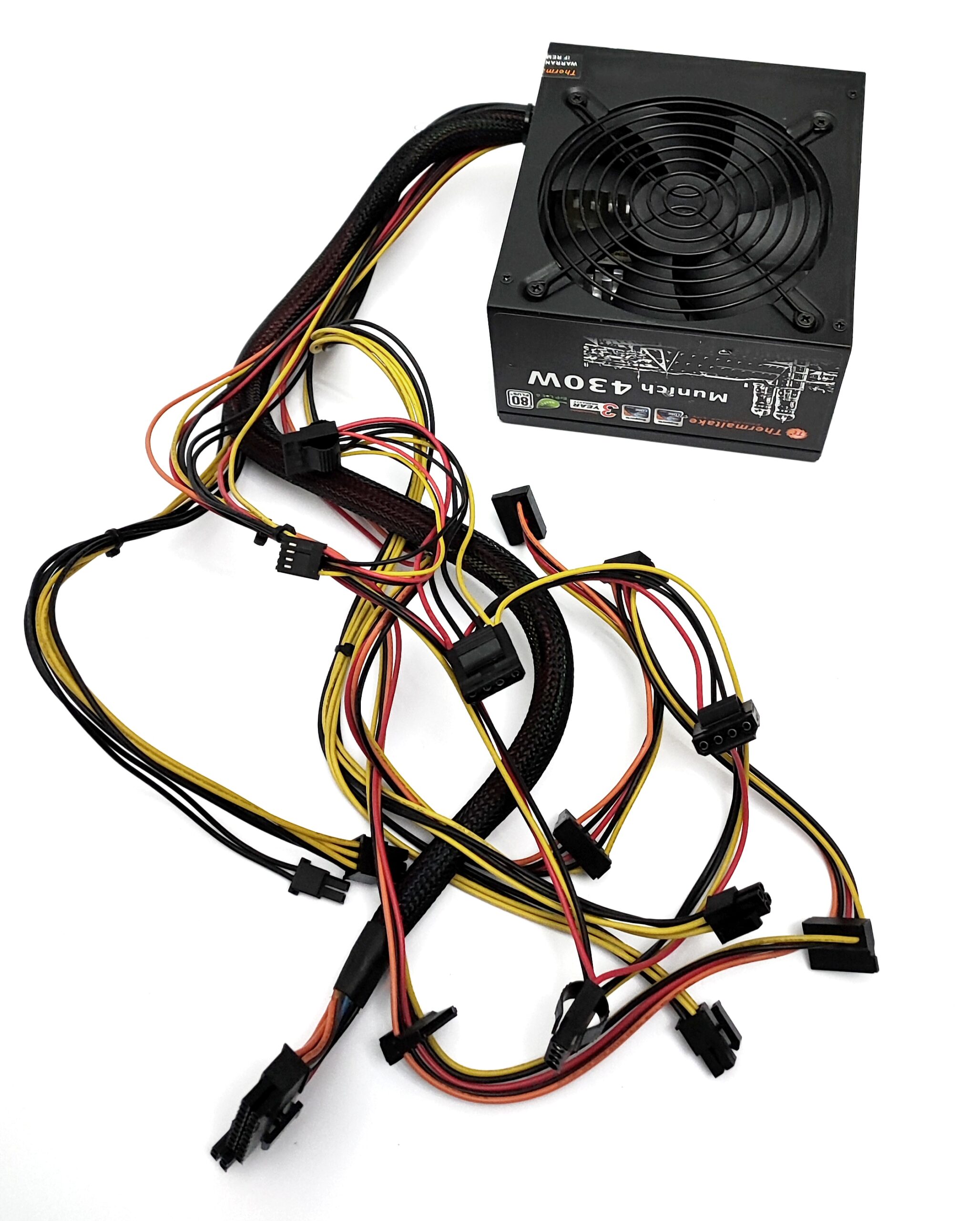 Zasilacz Thermaltake Munich TR2-430AH2NSW, 80 Plus, 430W, 20+4-pin ATX - obrazek 5