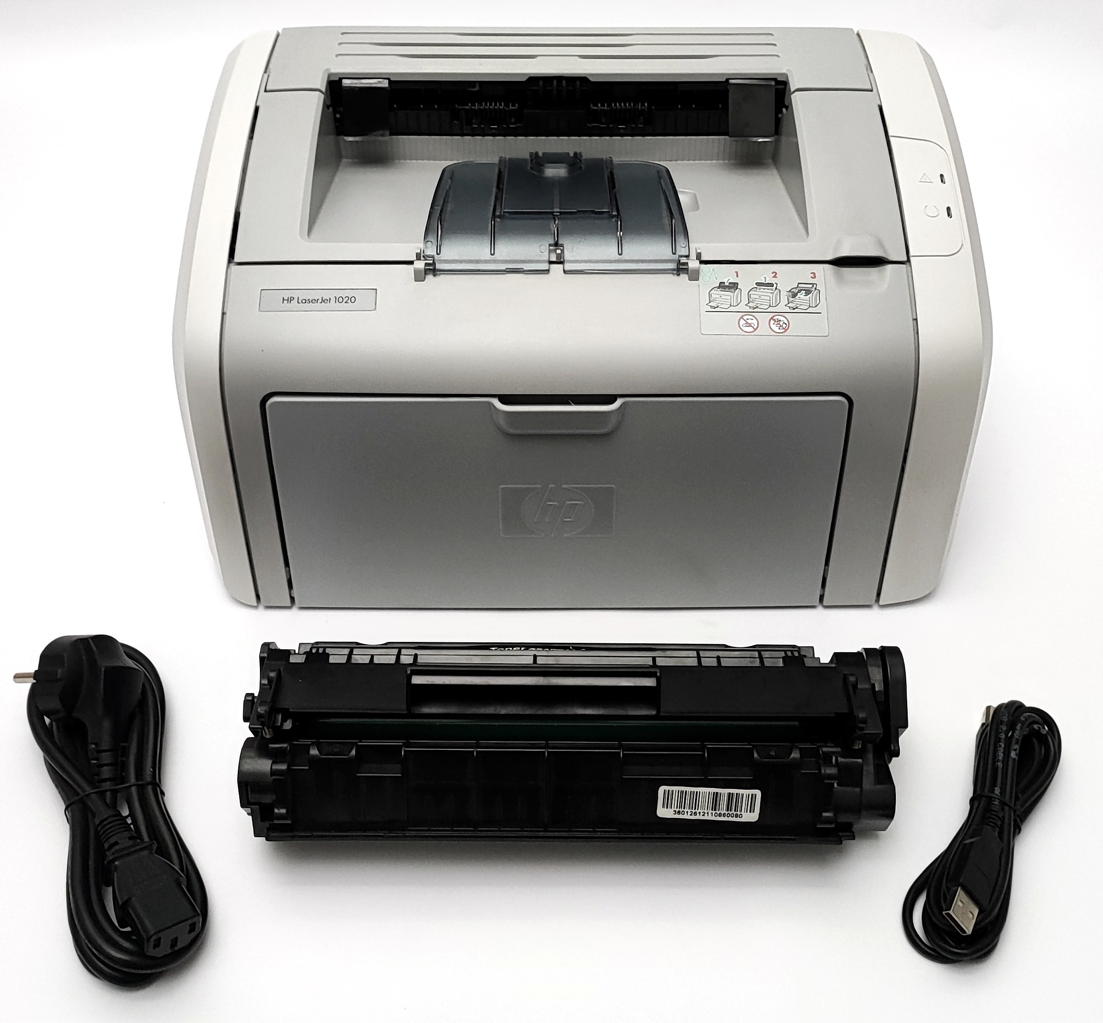 HP Laser Jet 1020, (10-30K), pełen toner 100%, kable