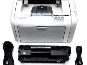HP Laser Jet 1018, (10-30K), pełen toner 100%, kable