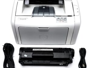 HP Laser Jet 1018, (0-10K), pełen toner 100%, kable