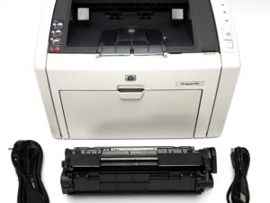HP Laser Jet 1022, (30-50K), pełen toner 100%, kable