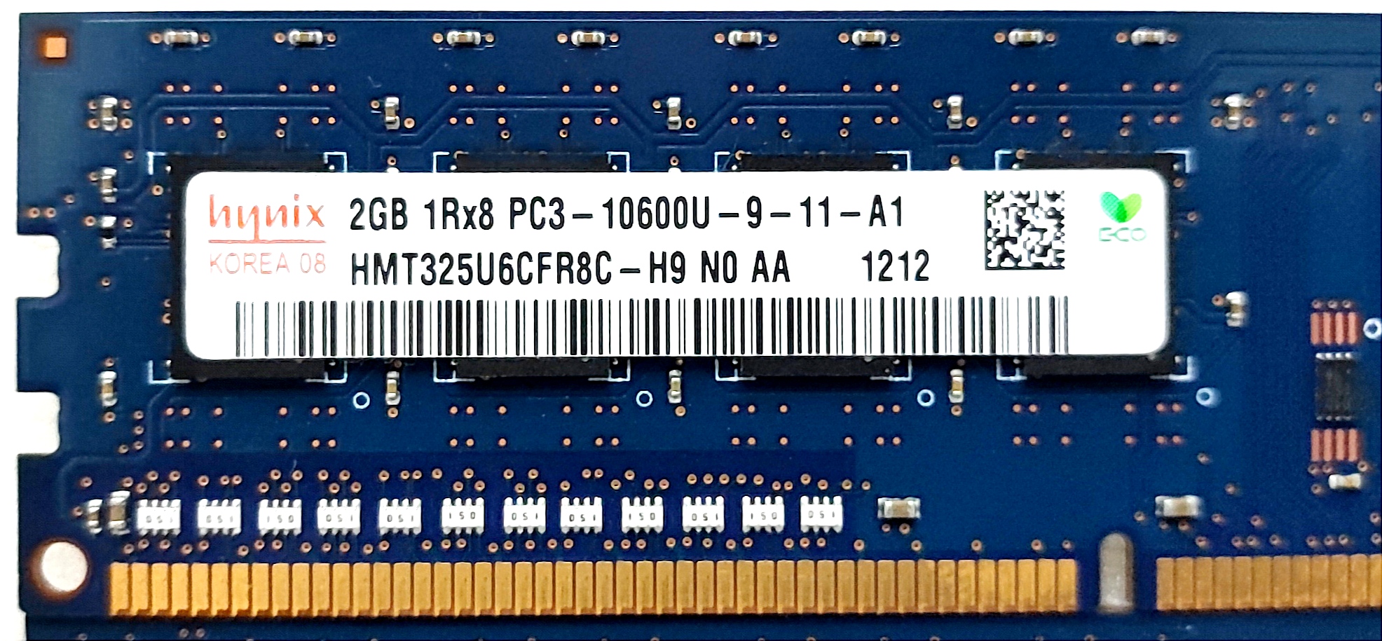 (9-11-A1) Hynix 8GB(4x2GB) DDR3, 1333Mhz, 1Rx8, HMT325U6CFR8C-H9 - (komplet(9) - obrazek 2