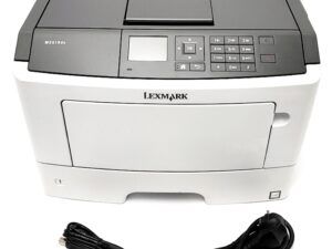 Lexmark MS510dn (50-100K) dupleks, sieć, BRAK tonera/bębna, kable