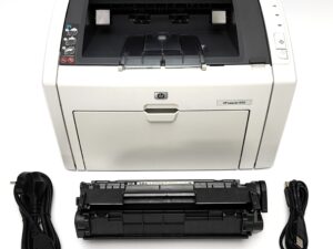 HP Laser Jet 1022, (od 100K), pełen toner 100%, kable