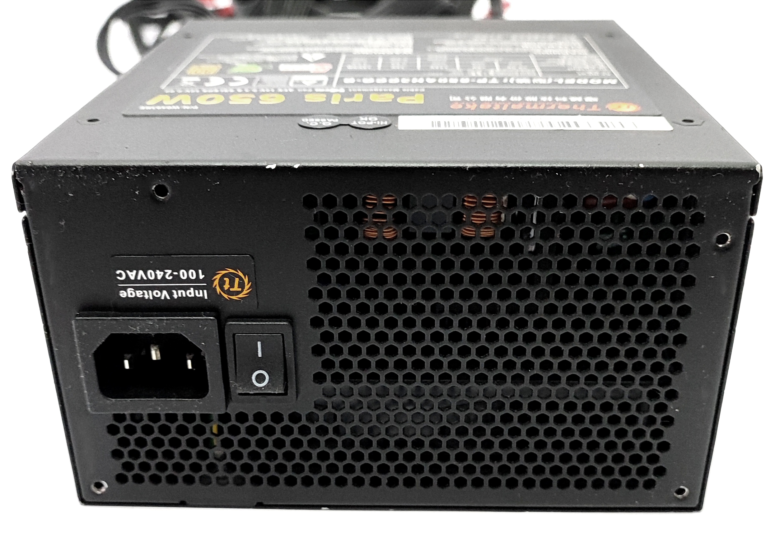 Zasilacz Thermaltake Paris TP-650AH3CCG-B, 650W, 80 Plus Gold, 24-pin ATX(be quiet!) - obrazek 4