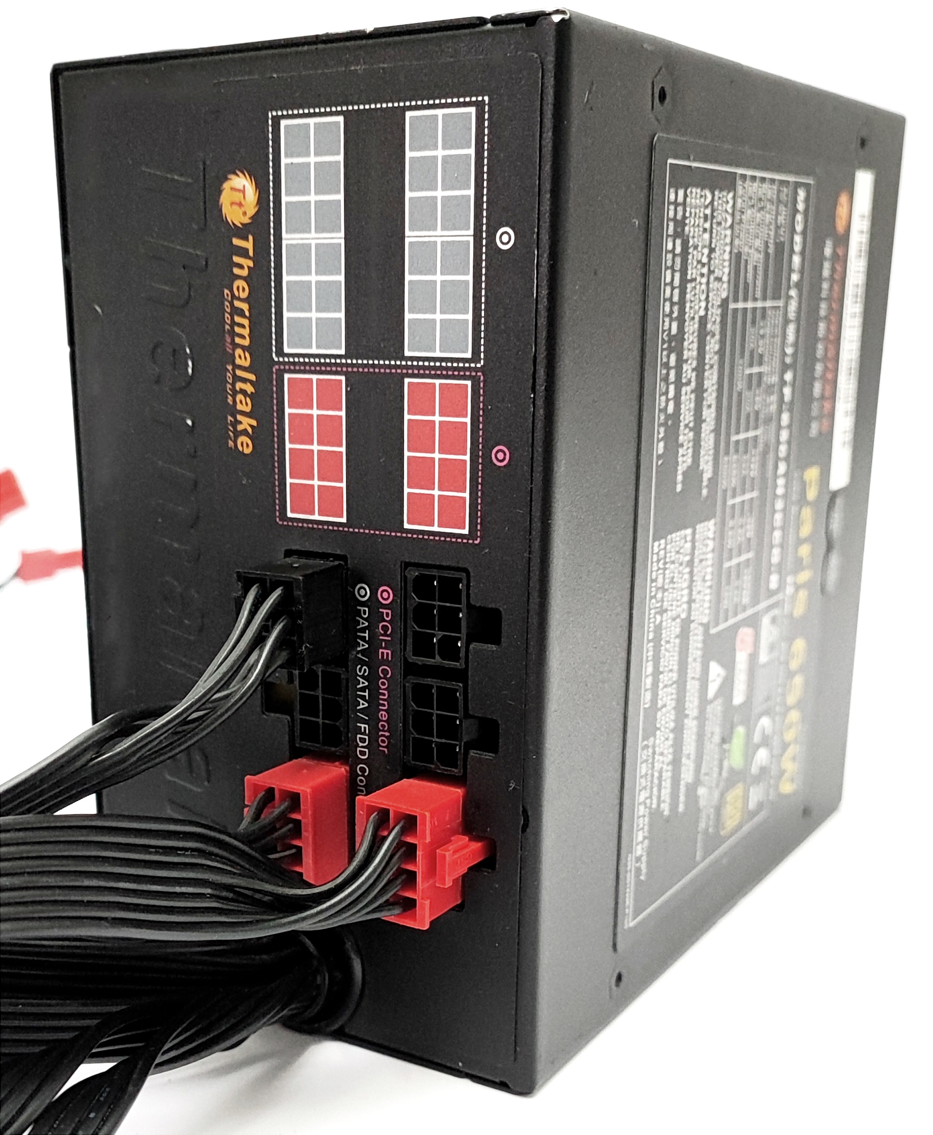 Zasilacz Thermaltake Paris TP-650AH3CCG-B, 650W, 80 Plus Gold, 24-pin ATX(be quiet!) - obrazek 3
