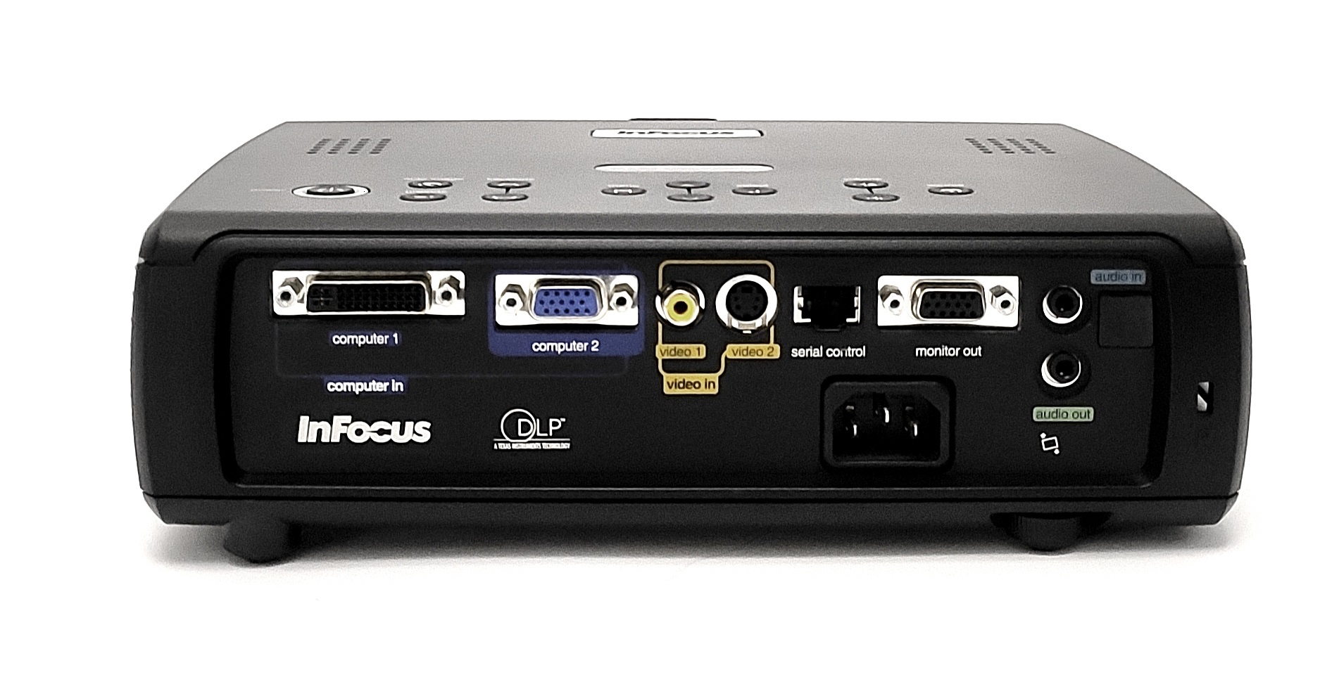Projektor InFocus IN35, DLP, tylko 207 godziny! - obrazek 8