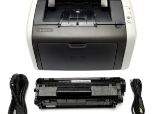 HP Laser Jet 1010, (10-30K), pełen toner 100%, kable