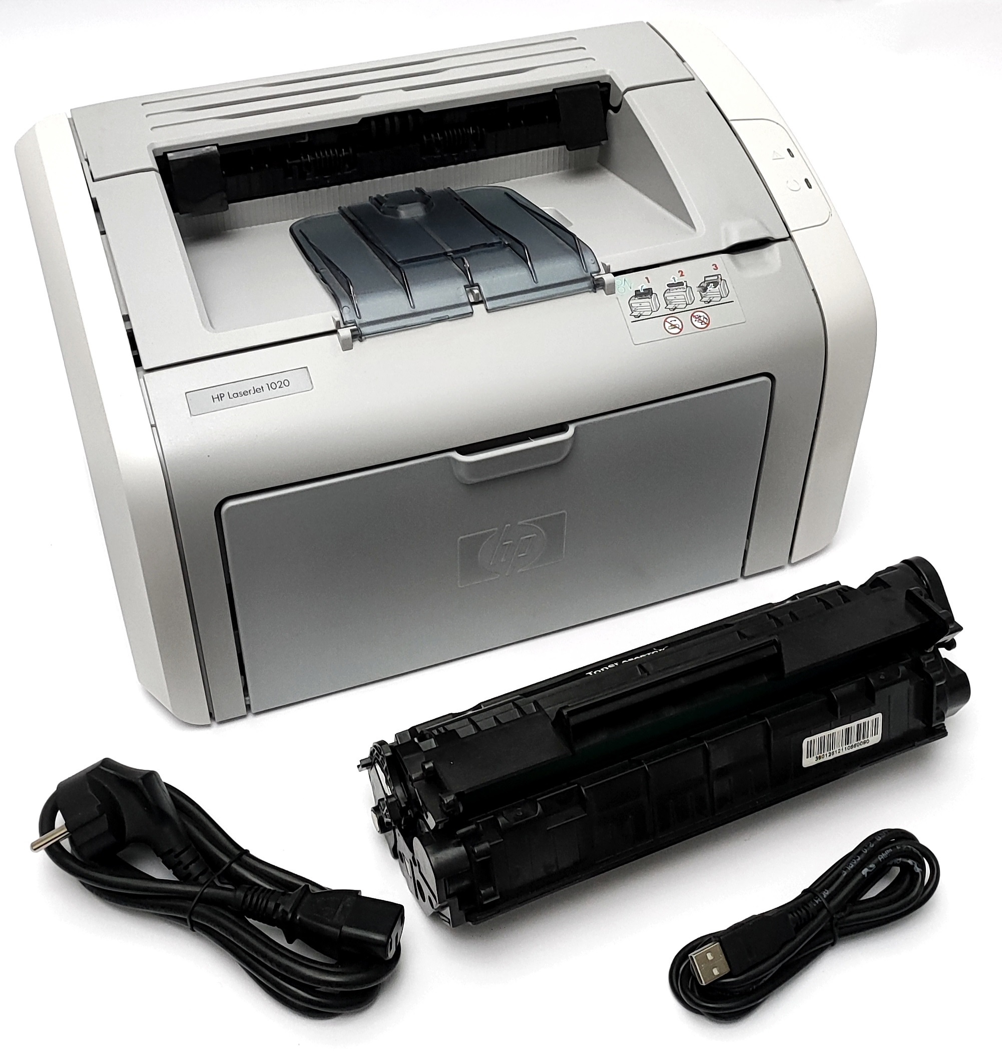 HP Laser Jet 1020, (10-30K), pełen toner 100%, kable - obrazek 2