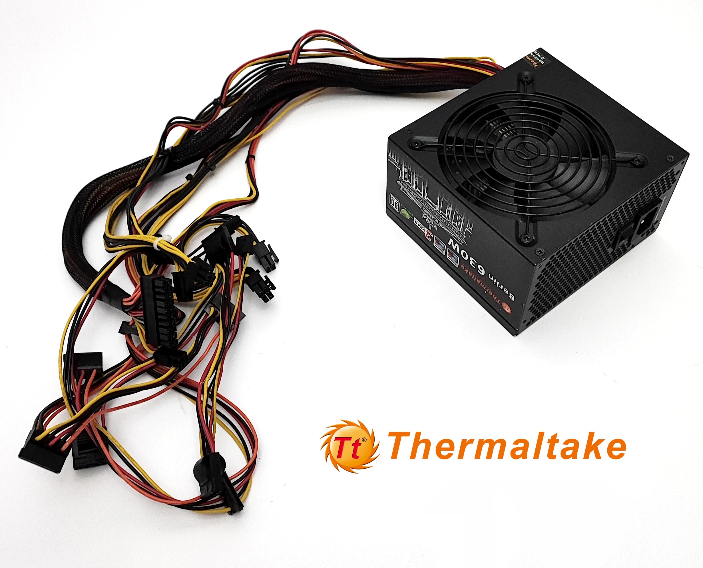 Zasilacz Thermaltake Berlin TR2-630AH2NSW, 80 Plus, 630W, 20+4-pin ATX(be quiet!) - obrazek 5